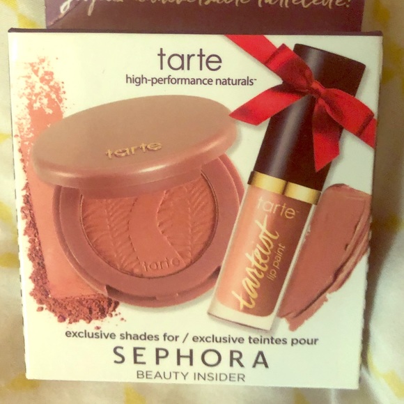 NWT tarted Amazonian clay blush and lipstick duo - Picture 1 of 2